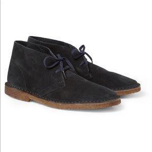 J. Crew Navy Macalister Suede Desert Boot, Size 10